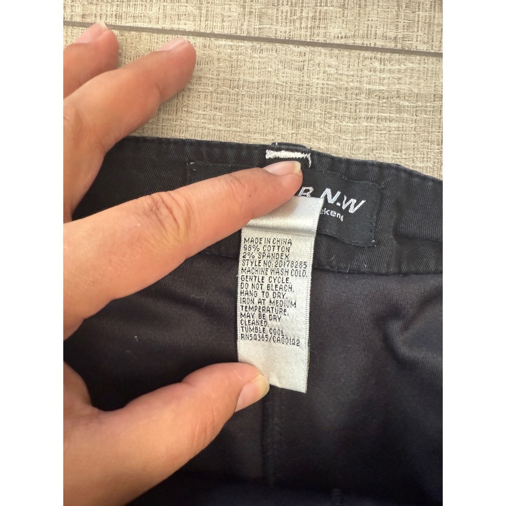 Bianca Nygard Weekend Black Contrast Stitch Cargo Skort Womens Size 16 90178285 - Picture 6 of 7